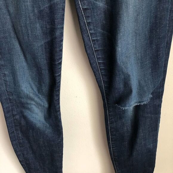 J.Crew Toothpick Rip Knee Skinny Jeans size 26 - Picture 6 of 9